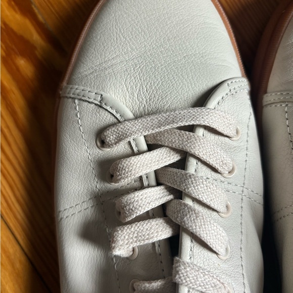 Frye Women's Gia Sneakers - leather, ivory, size 10 - Picture 6 of 11